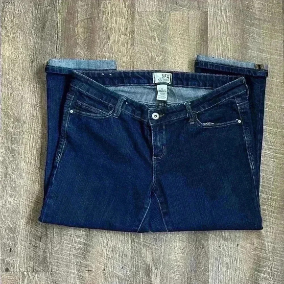 💟Women’s GRG Denim  Super Hi-Rise Jegging Capris - Picture 4 of 11